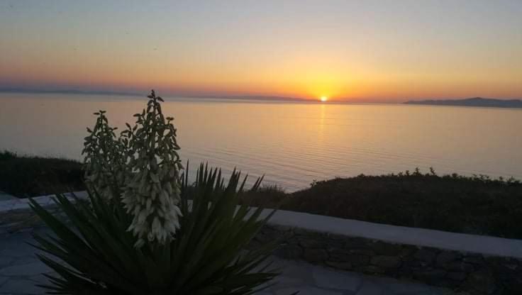 Syros Apartments Suites Chryssonisos Kini Exterior foto