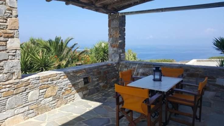 Syros Apartments Suites Chryssonisos Kini Exterior foto